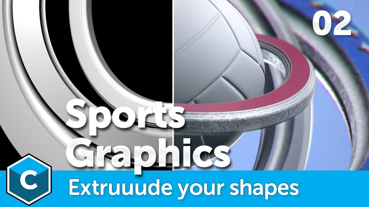 Title Studio | Sports Graphics 02 | Creating 3D Shapes & Extrusions