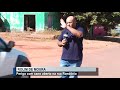 Cano aberto em rua de do município