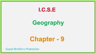 ICSE Geography Ch-9 Mineral and Energy Resources-II