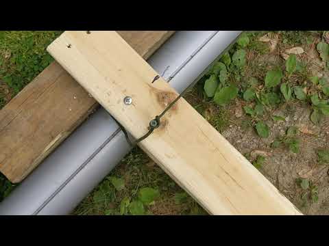 RV Awning tube straighting.