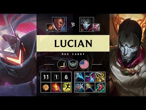 Lucian ADC vs Jhin - NA Challenger Patch 25.08