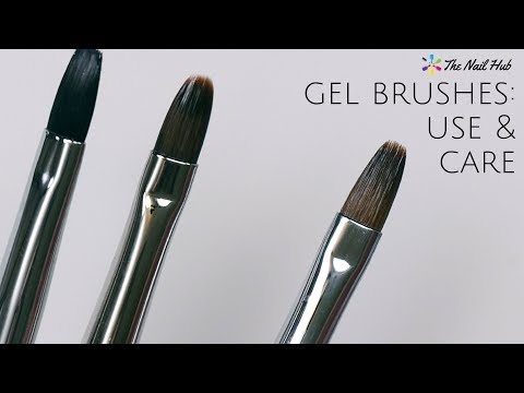 Gel Brushes: Proper Use & Maintenance