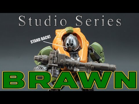 A NEW BRAWN! - Diet Stop Motion Review 011 - Studio Series 80 Brawn