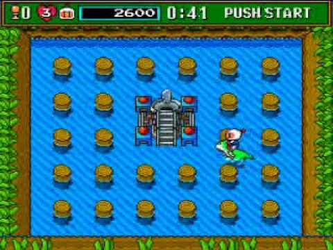 Let's Play Super Bomberman 3 - World 1