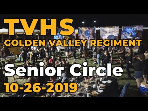 TVHS Marching Band October 26, 2019 - Senior Circle