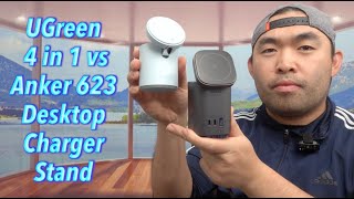Discover the ultimate charging solution: UGreen 4 in 1 vs Anker 623 Desktop Charger Stand