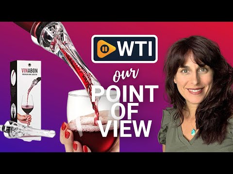 VINABON Wine Aerator Pourer Spout - WTI product video review