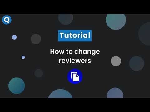 How to Change reviewers
