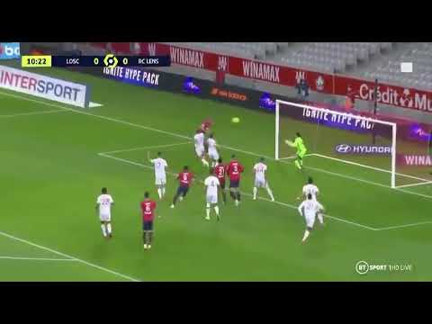 Burak Yılmaz durdurulamıyor Burak Yılmaz'ın lens takımına attığı gol
