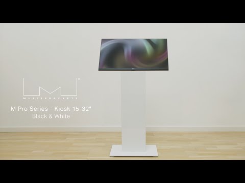 M Pro Series - Kiosk White 15-32" 200/300/400