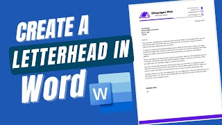 Download lagu How to Create a Business Letterhead in Word | Letterhead Template Design mp3