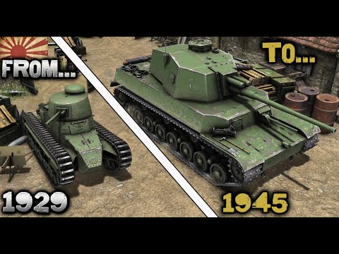 Timeline of Japan Tanks