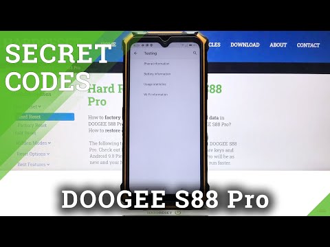 Secret Codes DOOGEE S88 Pro – Useful Tricks