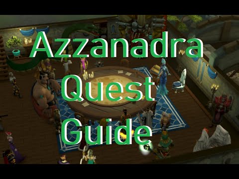Runescape 3 "Azzanadra's Quest" Quest Guide Part 1 of 2