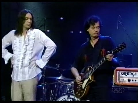Jimmy Page & The Black Crowes - Late Night with Conan O'Brien 2000 (Your Time is Gonna Come)
