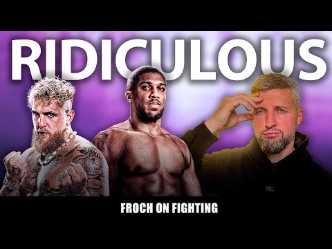 \This proves Joshua's career is OVER! He's CASHING OUT!\ Carl Froch on Jake Paul vs Anthony Joshua