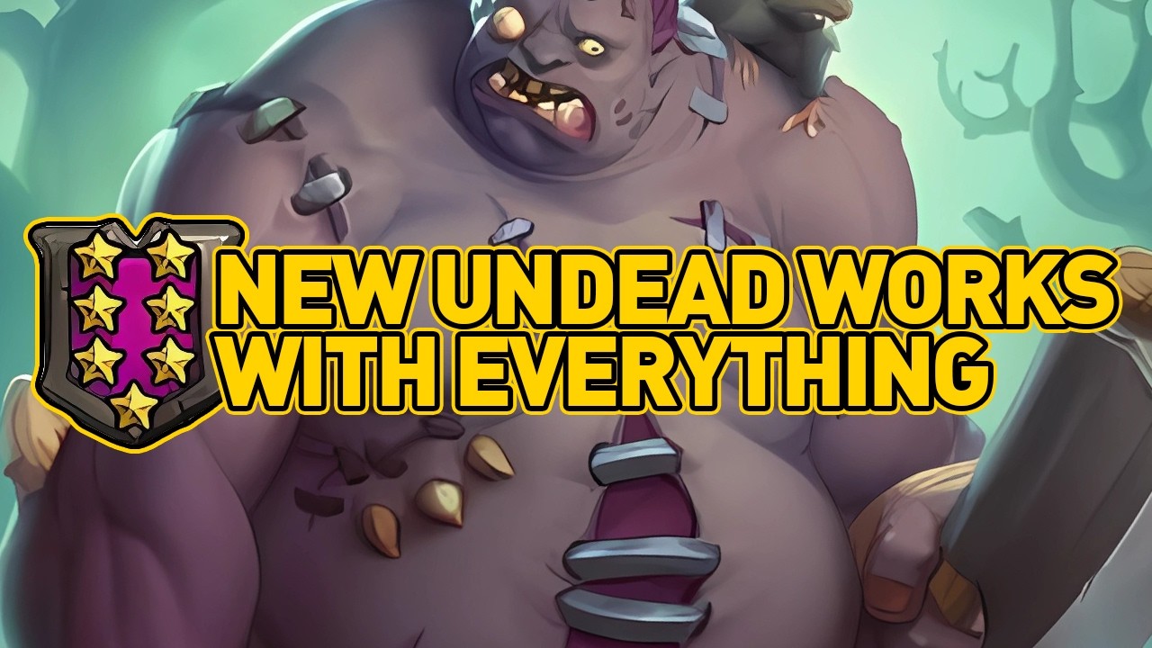 The New Tier 7 Undead Has The Craziest Combo | Dogdog Hearthstone Battlegrounds