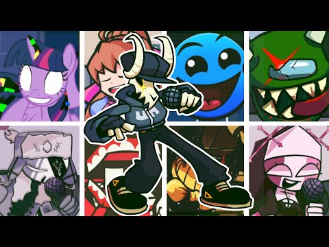 LAST CHANCE but Every Turn a Different Character Sings 💙💛(FNF LAST CHANCE But Everyone Sings It)