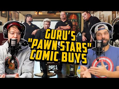 GoldenAgeGuru Shops for Comics at Pawn Stars // Which Key Books He Picked Up