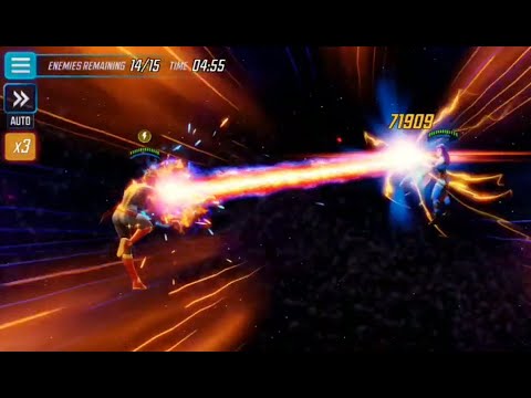 Gamma Raid - Miniboss 2 with Kree 230k team - Marvel Strike Force