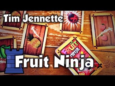 The Dice Tower:  Fruit Ninja Review - with Tim Jennette