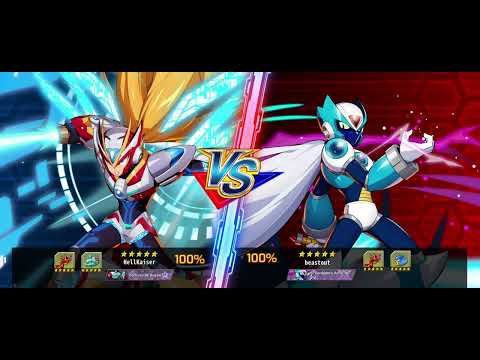 MegaMan X Dive - DiVE Armor Zero vs ViA
