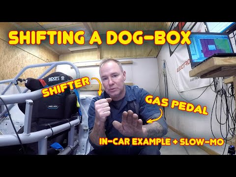Shifting a Dog-Box Transmission - With in-car video!