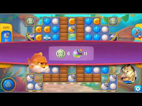 Fishdom 2022, no Boosters,  8591  level  -  прохождение без бустеров,  8591  уровень.