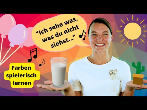 "Ich sehe was, was du nicht siehst" | Lernen mit Miss Josi | Lernvideos für Babys und Kleinkinder