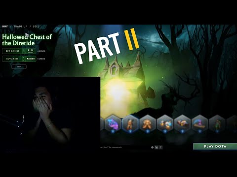 I TRIED OPENING HALLOWED CHEST OF THE DIRETIDE AND THIS IS WHAT I GOT! DOTA 2 | DIRETIDE I PART 2