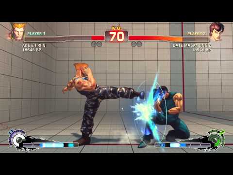 SSF4 Ranked Asia: ACE R I RI N (Guile) VS DATE MASAMUNE 7 (Fei Long)