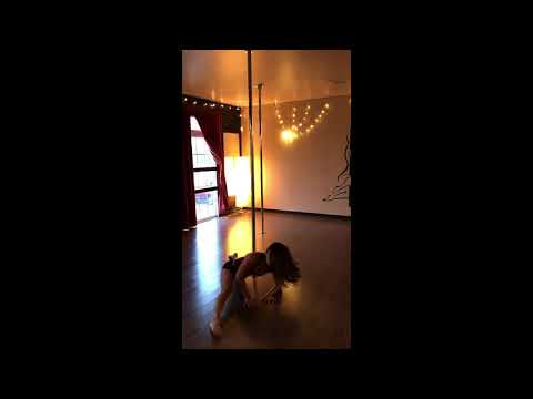 POLE DANCE LOW FLOW TRANSITION INTO SNEAKY V