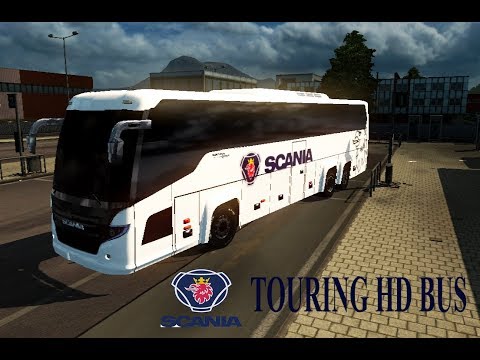 Scania Touring Bus ETS 2 v 1.27, 1.28, 1.30 supported with link