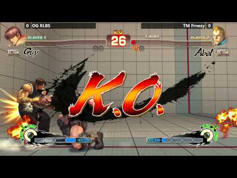 USF4 @ Last Man Standing - OG RLBS (Guy) vs TM Frenzy (Abel) [720p/60fps]