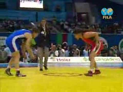 Baku 59kg Finale 3-5 ROA Sandra (COL) - SYNYSHYN Nataliya (U