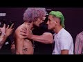 Sean O'Malley vs. Kris Moutinho Weigh-In Staredown | UFC 264 | MMA Fighting
