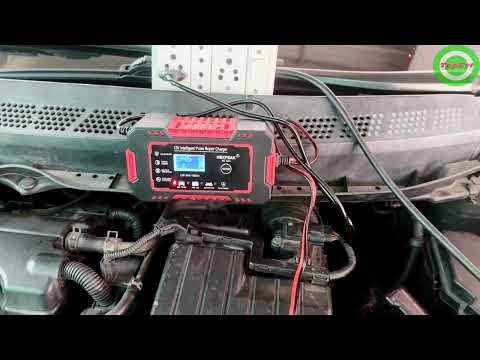 NEXPEAK NC101 Car Battery Charger, Smart Battery Trickle Charger 12V 6A Automotive Battery Maintainer Desulfator with Temp Compensation for Car Truck Motorcycle Lawn Mower Marine Lead Acid Batteries video review thumbnail