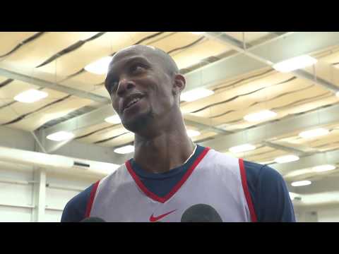 Dante Cunningham after practice - 1/29/18