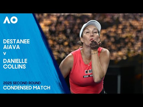Destanee Aiava v Danielle Collins Condensed Match | Australian Open 2025 Second Round