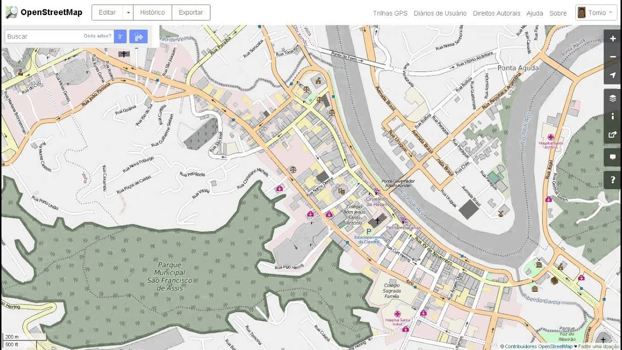 Iniciando no OpenStreetMap e Editor iD