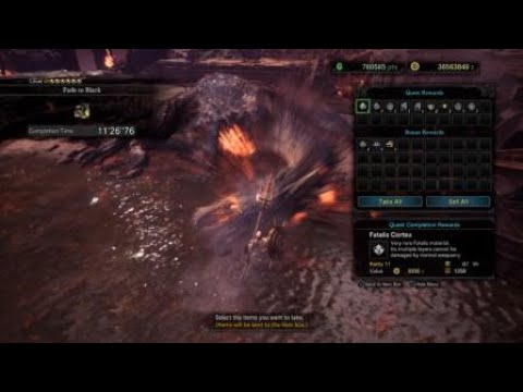 MHW:Iceborne Fatalis|Lance Solo|11:26