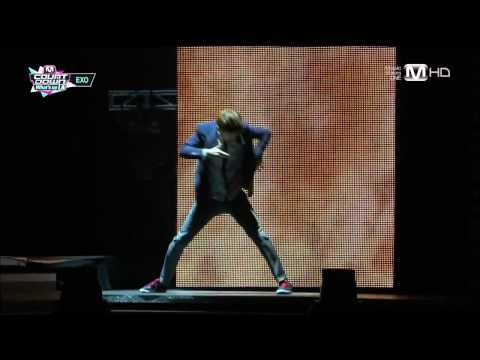 130829 EXO - INTRO @ M!Countdown What's Up LA KCON 2013 [720P]