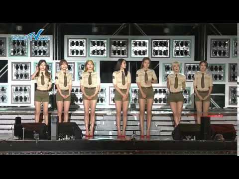 140801 AOA - Short Hair & Elvis