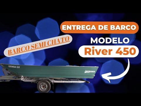 Entrega do Barco Modelo River450 em Lages SC