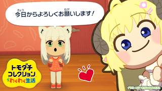 角巻わため - 【 トモダチコレクション わくわく生活 】新しい仲間（フブちゃん）参戦！今日はういちゃん作る！！【角巻わため/ホロライブ４期生】