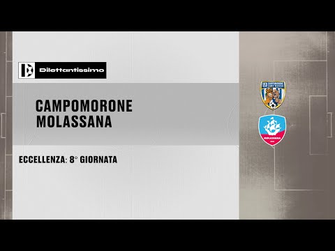 CAMPOMORONE - MOLASSANA 2-2 | EXCELLENCE | MATCHDAY 8 | November 2, 2025
