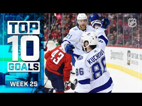 Top 10 Goals from Week 25