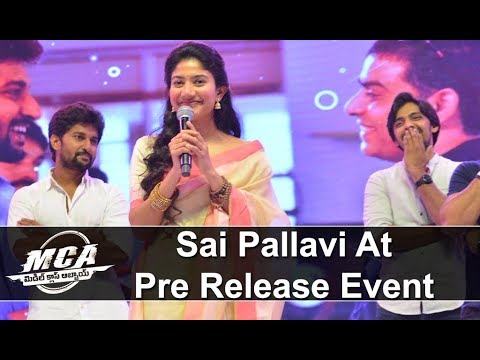 Sai Pallavi at MCA Pre Release Event