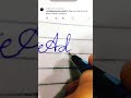 Adrian name in cursive writing 🌺 #calligraphyforbeginners #name #cursivecalligraphy #viral