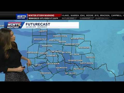 Major winter storm impacts Greater Cincinnati this weekend